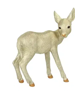 Vianočné dekorácie Figúrka Golden Fawn 30x16x37 cm