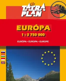 Do auta Európa 1:3 750 000 - Automapa