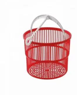 Koše na bielizeň Kinekus Košík na štipce na prádlo plastový, priemer 19xH15.5CM okrúhly "Magico"TONTARELLI