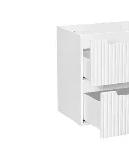 Kúpeľňový nábytok Comad Nova White skrinka 50x39x57 cm závesná kúpeľňová skrinka pod umývadlo biela NOVA WHITE 82-50-2S