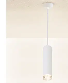 Svietidlá BRILAGI - Kúpeľňový luster na lanku SELE AQUA 1xGU10/30W/230V IP44 biela WO-T10-W-OEM