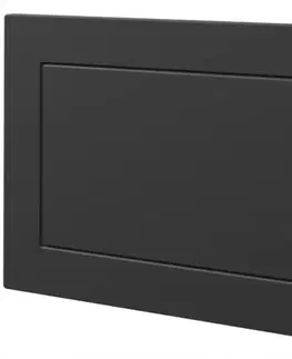 MDF fronty PVC Dvierka Quantum W4B 50 graphite