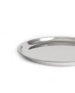 Podnosy a tácky MAKRO - Podnos guľatý priemer 21cm, nerez