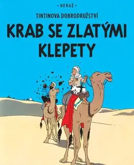 Komiksy Tintin 9: Krab se zlatými klepety - Herge,Kateřina Vinšová