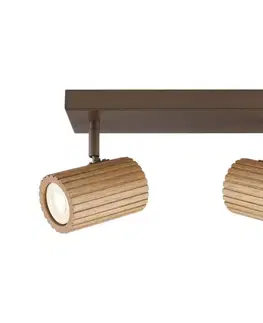 Svietidlá Brilliant - Bodové svietidlo LAKEWOOD 2xGU10/10W/230V hnedé 10091/20