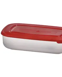 Dekorácie a bytové doplnky Obdĺžniková nádoba 1,8 l 6x24,5x16,5