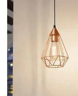 Svietidlá Eglo 94193 - Luster TARBES 1xE27/60W/230V 94193