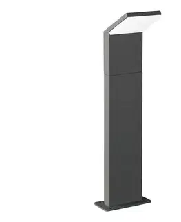 LED osvetlenie Ideal Lux - LED Vonkajšia lampa STYLE LED/8,5W/230V 50 cm CRI 90 IP54 antracit 322612