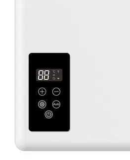 Radiátory do kúpeľne Mereo Elektrický sušiak uterákov, 1 modul, biely MT80W