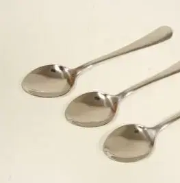 Príbory Kinekus Lyžica jedálenská, kovová, dĺžka 19,5cm, sada 3ks, KLASIK