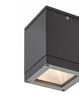 Záhradné lampy RED - Design -R10385 - Vonkajšie stropné svietidlo QUADRA 1xE27/75W/230V IP54 R10385