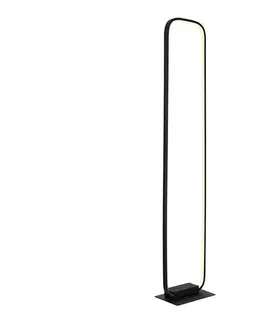 Lampy Globo 67262SB - LED Stojacia lampa SILLA LED/24W/230V 67262SB