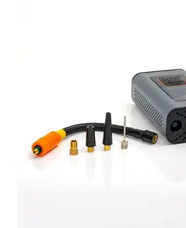 Predlžovacie káble  LED Digitálny vreckový kompresor 3v1 4000 mAh 5W čierna PTC22