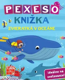 Leporelá, krabičky, puzzle knihy Pexeso knižka - Zvieratká v oceáne