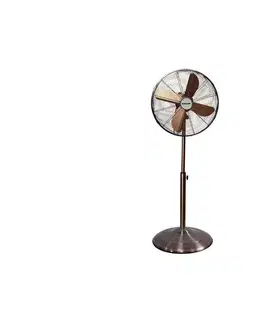 Ventilátory Eurolamp Stojanový látor 60 W/230 V, priemer 40 cm, medený 147-29083