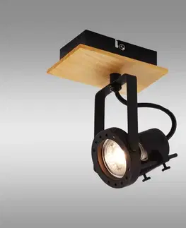 Moderné lampy do obývačky Svietidlo Soffitta čierne VO2899 LS1