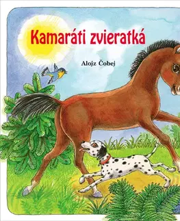 Leporelá, krabičky, puzzle knihy Kamaráti zvieratká - Alojz Čobej