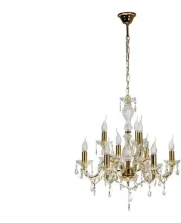 Svietidlá  Luster na reťazi MARIA TERESA 9xE14/40W/230V 39-95841