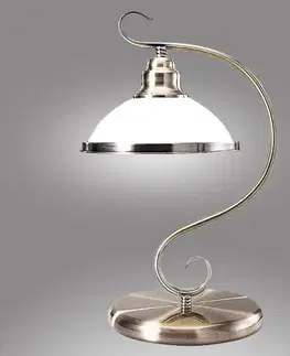 Lampy do obývačky Stolná lampa Eli P708-1T LB