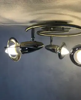 Lampy do obývačky Bodové stropné svietidlo R5026D-3SP SAT chróm LS3