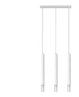 Svietidlá  SL.0959 - Luster na lanku VIZIER 3xG9/40W/230V biela SL.0959