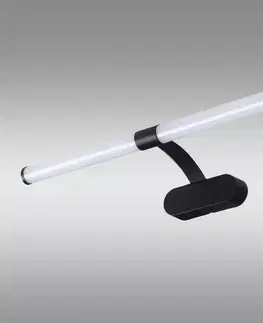 Svietidlá nad zrkadlo Nástenné svietidlo LAGOS LED 8W 66235 čierne K1