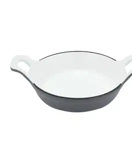 Miniatúry na servírovanie STALGAST Mini smaltovaná panvica šedá , priemer 18 cm