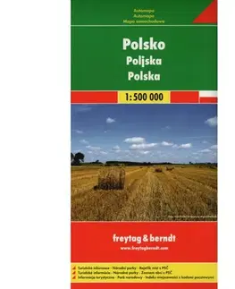 Do auta Poľsko 1:500 000 automapa
