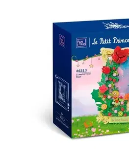Plastové stavebnice Pantasy Pantasy - Malý Princ Ruža