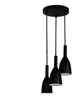 Svietidlá  62001593 - Luster na lanku BELA 3xE14/40W/230V 62001593