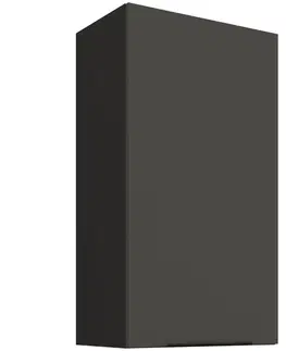Kuchynské skrinky visiace Kuchynská skrinka Aria-GR/BL anti fingerprint 50G-90 1F