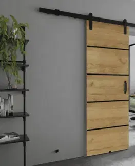 Posuvné dvere KIER Posuvné dvere LORNI PLUS DUO | 192 cm Farba: Dub craft zlatý
