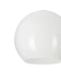 Lampy  Náhradné sklo pre luster KULA E27, priemer 30 cm, biele 7903