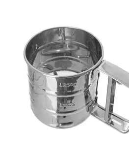 Kuchynské náčinia Kinekus Cukornička na práškový cukor 10cm mechanická  nerez