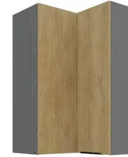 Kuchynské skrinky visiace Kuchynská skrinka Cremona ANT 60X60 GN-90 2F (90°)