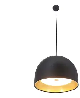 Svietidlá  113007 - Luster na lanku GRAVITY 3xE27/7W/230V čierna 113007