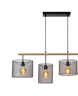 Svietidlá Lucide 45459/04/30 - Luster na lanku BASKETT 4xE27/60W/230V 45459/04/30