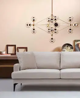 Pohovky a gauče Dvojmiestna pohovka Papira 2 Seater - Beige