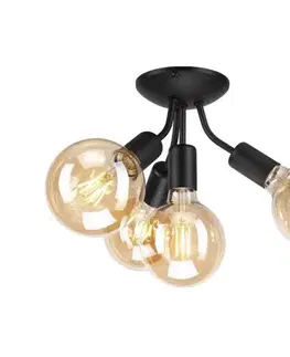 Svietidlá  Prisadený luster VIGGO 4xE27/60W/230V LM-4.122/czarny
