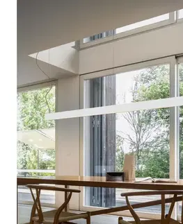 Svietidlá Ideal Lux - LED závesný luster na lanku LINUS LED/32W/230V 4000K CRI 90 120 cm biela 268231