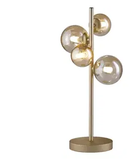 Lampy Wofi 8014.04.14.9000 - LED Stolná lampa 4xG9/3W/230V zlatá 8014.04.14.9000