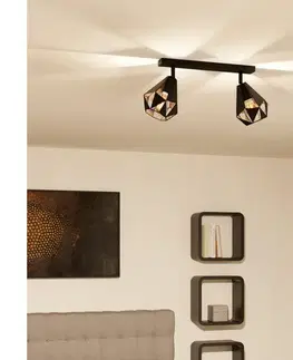 Svietidlá Eglo 43716 - Bodové svietidlo CARLTON 2xE27/40W/230V 43716