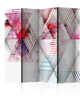 Paravány Paraván Triangular World Dekorhome