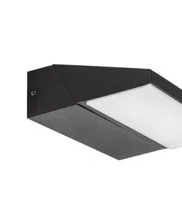 LED osvetlenie Rabalux 77064 - LED Vonkajšie nástenné svietidlo SENICA LED/13W/230V IP65 čierna 77064