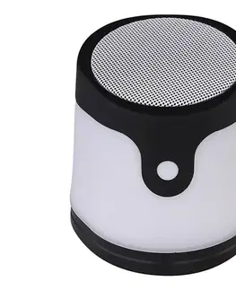 Lampy Globo 39904 - LED RGB Stolná lampa s reproduktorom GROPINA LED/5W/3,7V 39904