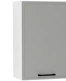 Kuchynské skrinky visiace Kuchynská skrinka Emily W45 Pl Dast Grey