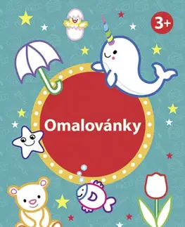 Nalepovačky, vystrihovačky, skladačky Omalovánky 3+