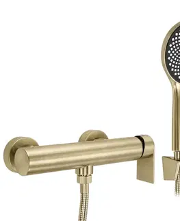 Kúpeľňové batérie REA - Sprchová batéria Hunter Brushed Gold REA-B6693