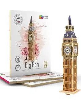 3D puzzle 3D Creative Drevené 3D puzzle Big Ben