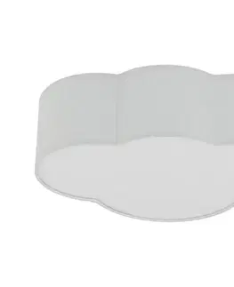 Svietidlá BRILAGI - Detské stropné svietidlo NIMBUS MINI 2xE27/15W/230V 31x43 cm sivé 11228